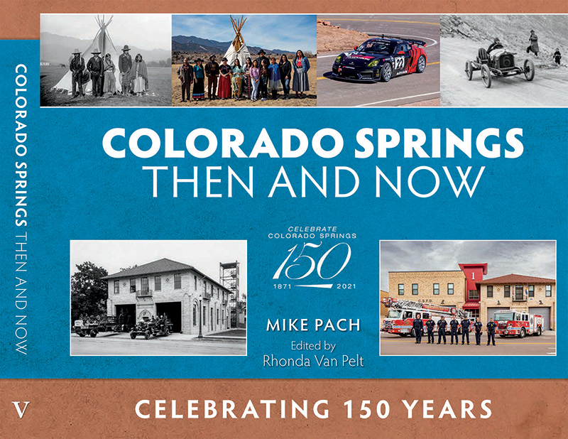 Colorado Springs Then and Now Book Cover