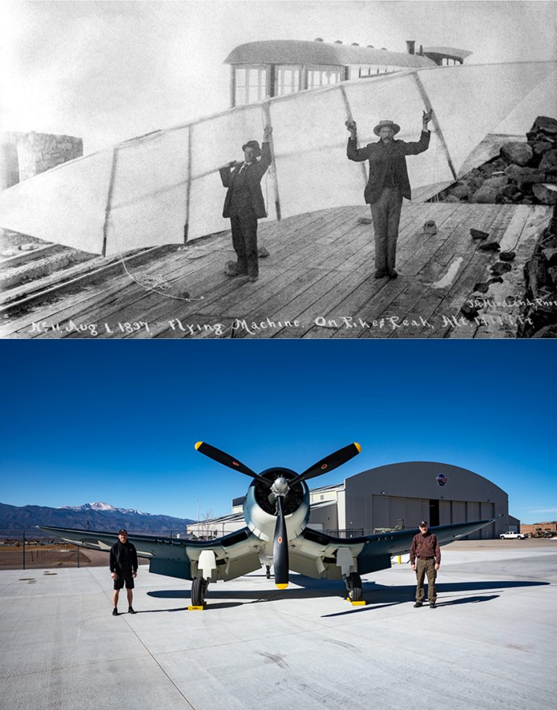 Colorado Springs Then and Now Air Force Museum